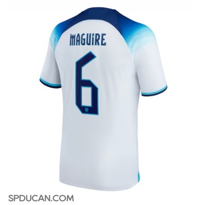 Muški Nogometni Dres Engleska Harry Maguire #6 Domaci SP 2022 Kratak Rukav
